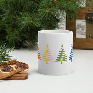 Christmas Trees Mug for Coffee Tea or Hot Chocolate