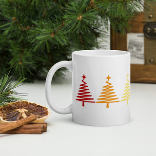 Christmas Trees Mug for Coffee Tea or Hot Chocolate