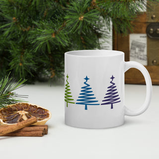 Christmas Trees Mug for Coffee Tea or Hot Chocolate