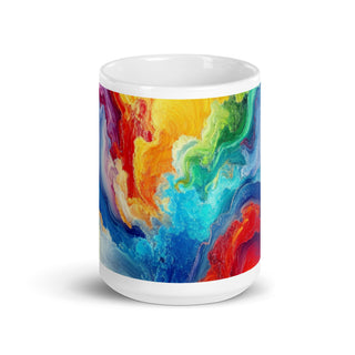 Rainbow Abstract Mug