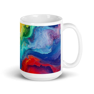 Rainbow Abstract Mug