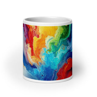 Rainbow Abstract Mug