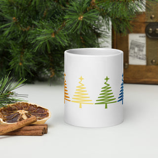 Christmas Trees Mug for Coffee Tea or Hot Chocolate