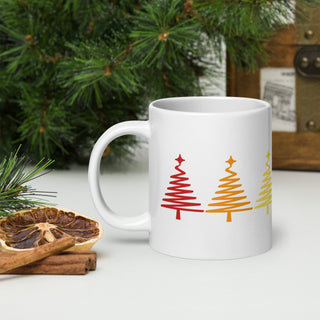 Christmas Trees Mug for Coffee Tea or Hot Chocolate